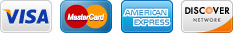 VISA | Master card | American Express | Discover Network